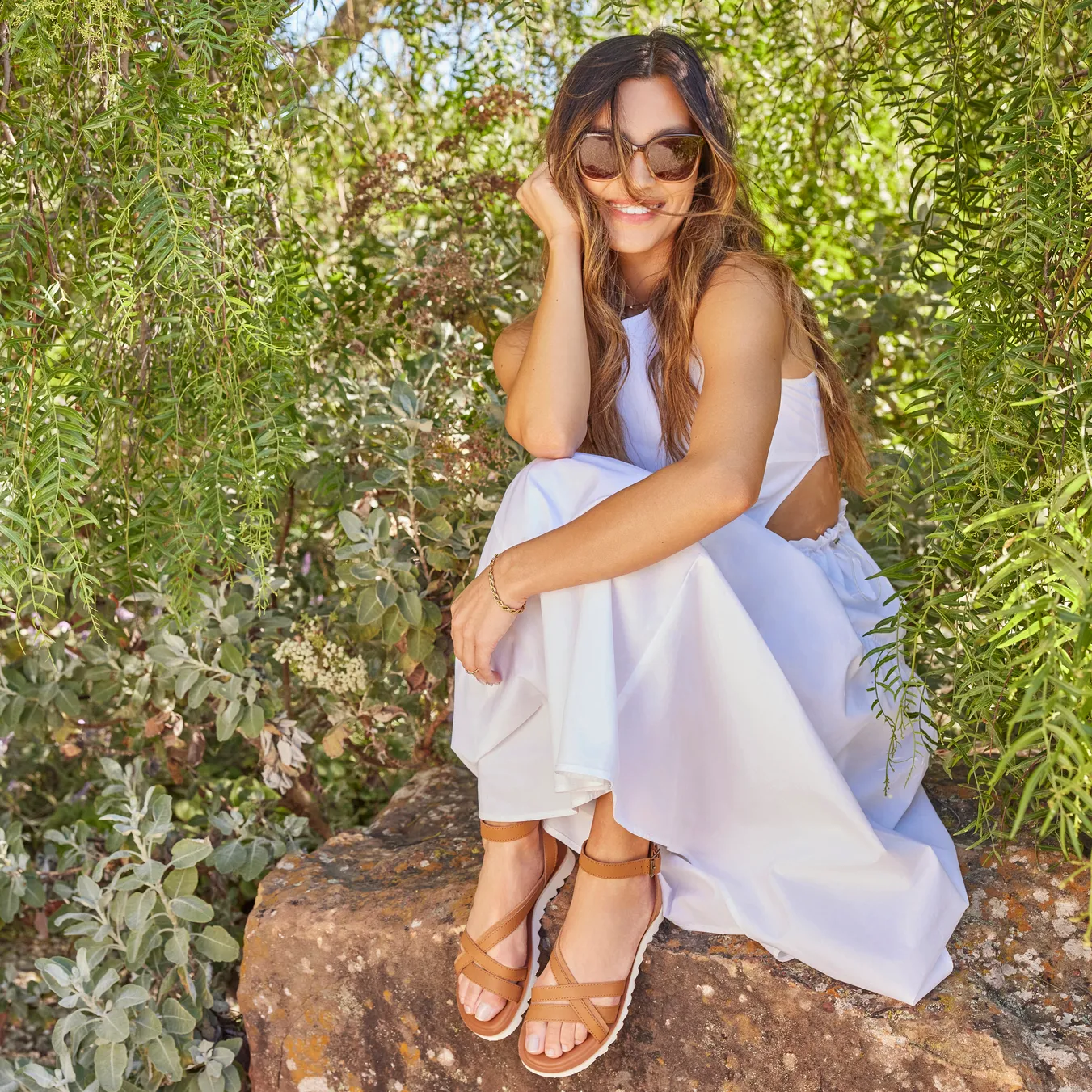 Rory Tan Leather Sandal