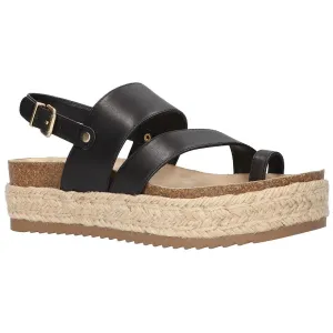 Rosita Womens Faux Leather Ankle Strap Heels