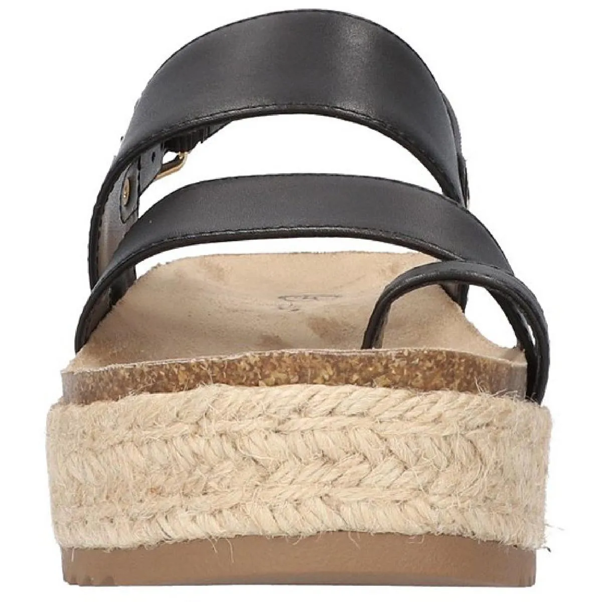 Rosita Womens Faux Leather Ankle Strap Heels