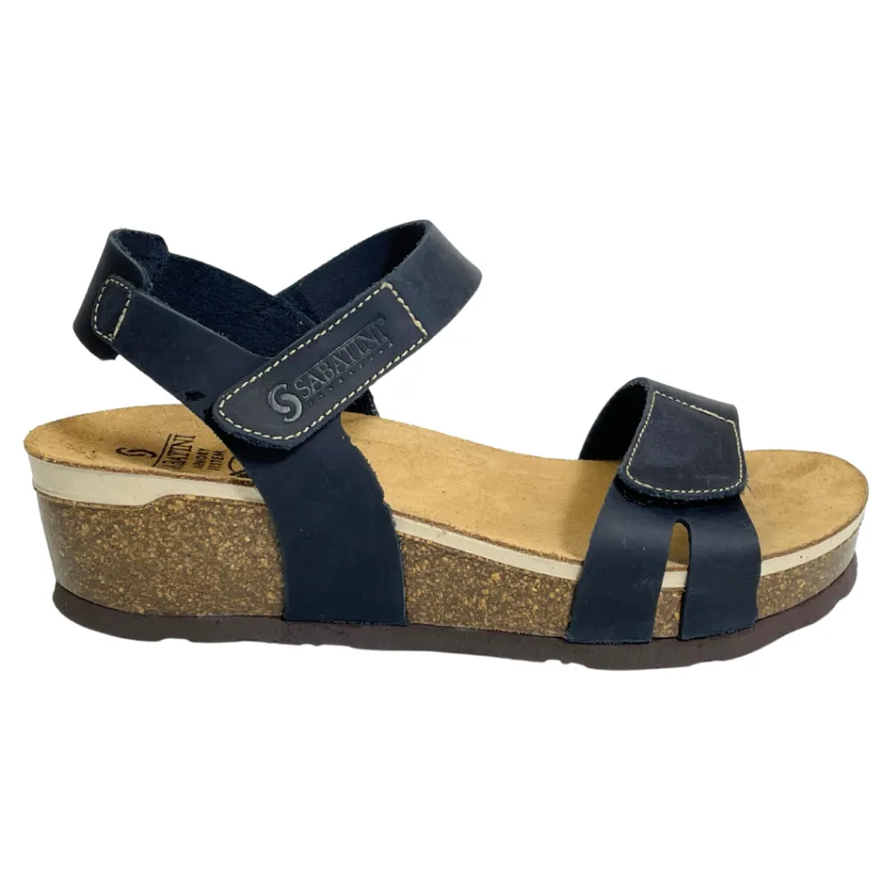 Sabatini Ines Blue Crazy Sandal (Women's)