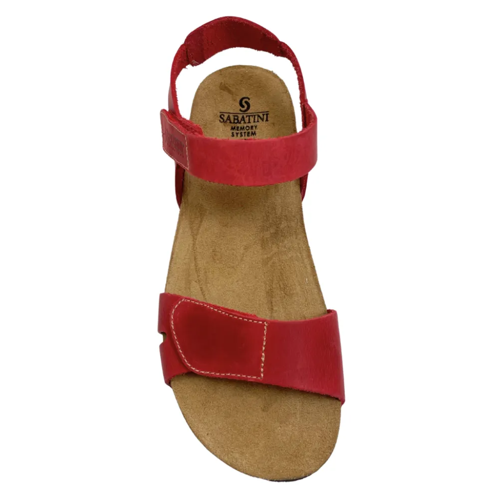 Sabatini Ines Rosso Crazy Sandal (Women's)