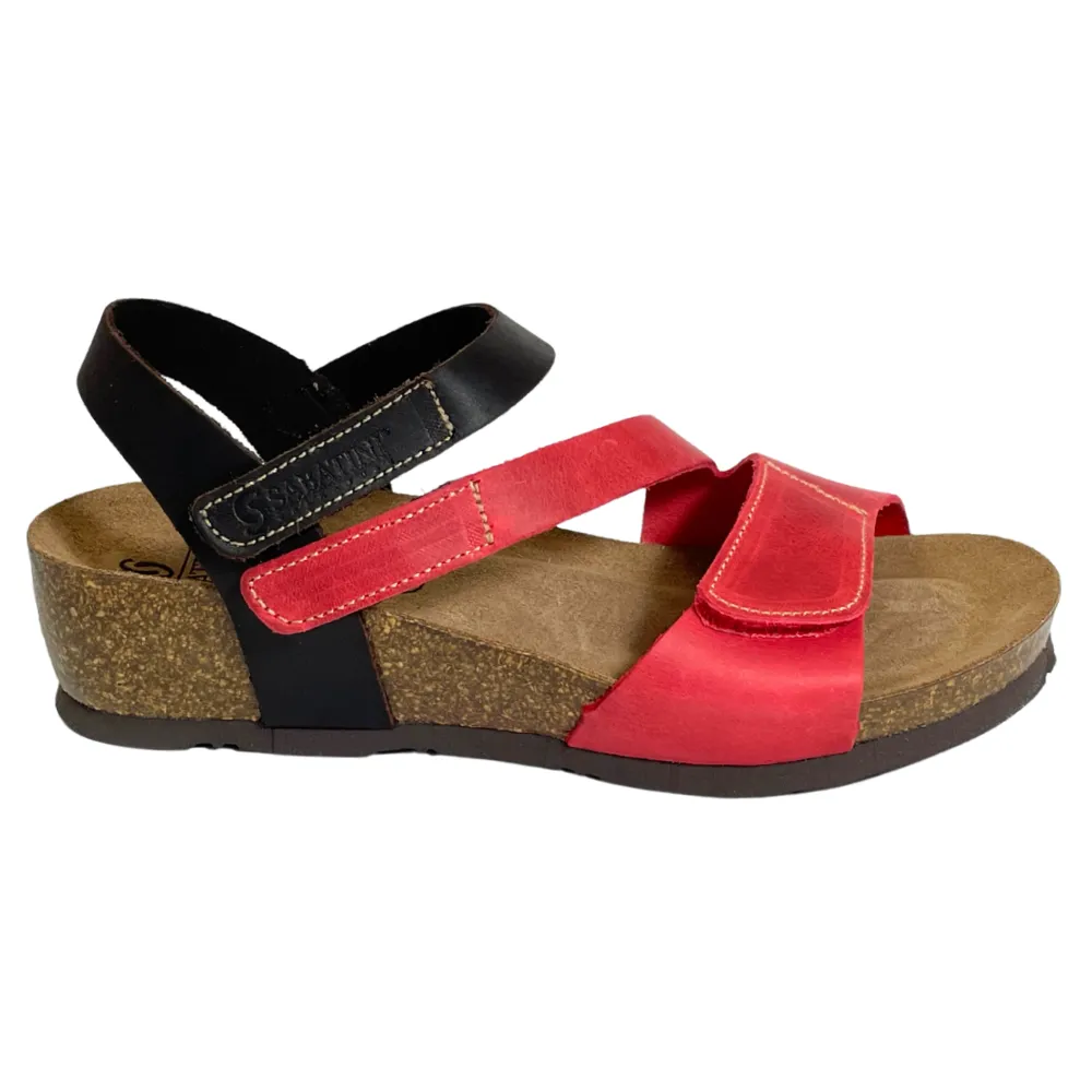 Sabatini Skyler Rosso/T.Moro Crazy Sandal (Women's)