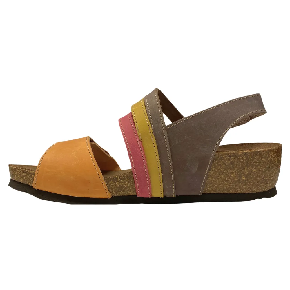 Sabatini Sloan Arancio/Fango Sandal (Women's)