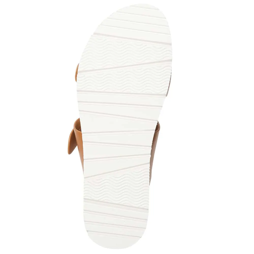 Saigon Slide in Tan Smooth