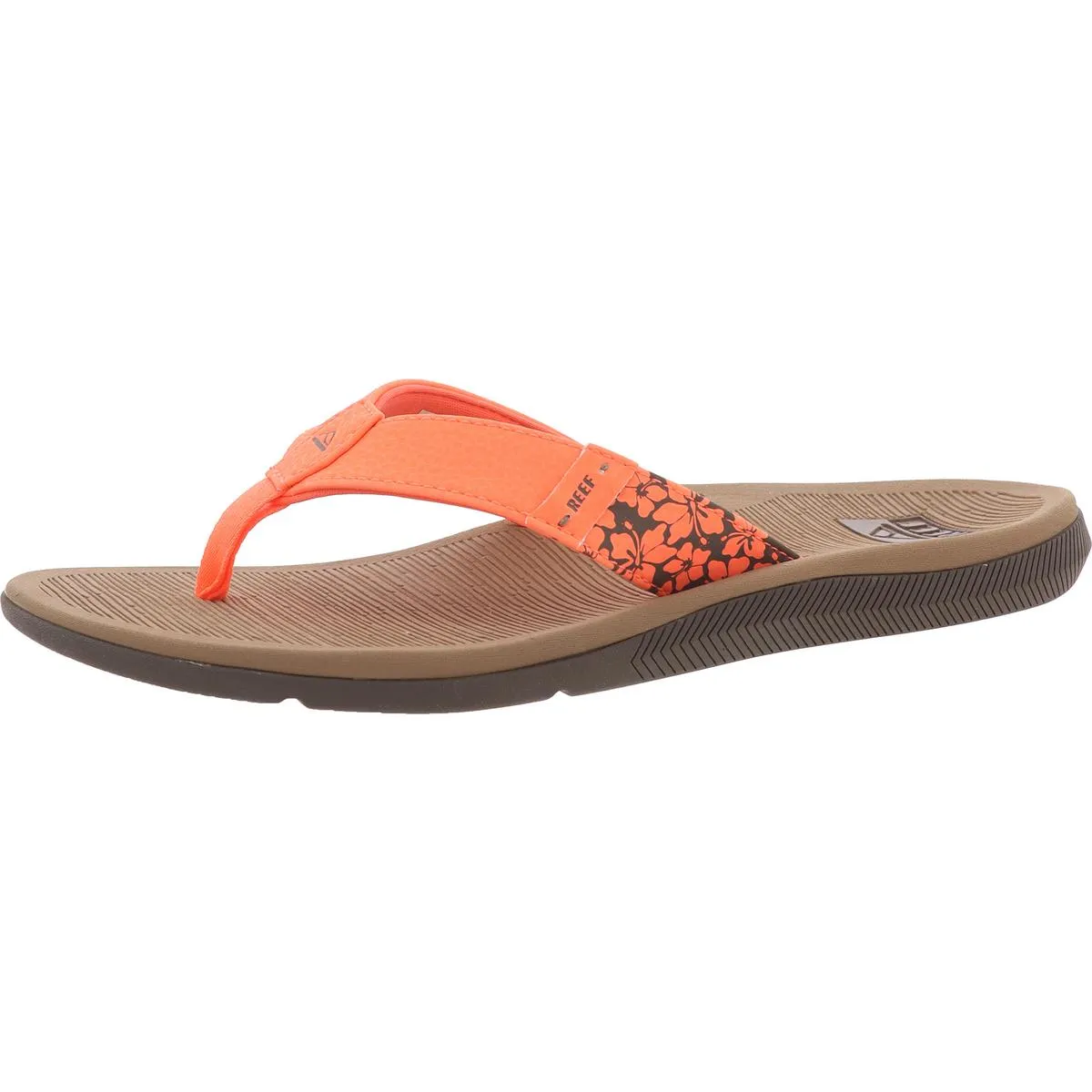 Santa Ana Womens Printed Flip-Flop Thong Sandals