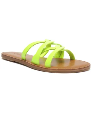 SCHUTZ Lyta Patent & Leather Flat