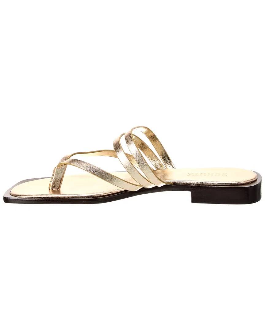 Schutz Rania Leather Flat