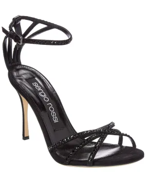 Sergio Rossi Godiva Suede Sandal