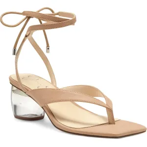 Sitelli Womens Faux Leather Ankle Strap Heels