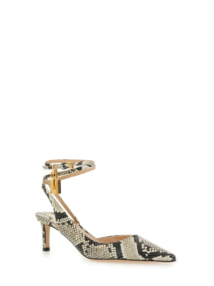 Slingback Python Sandal