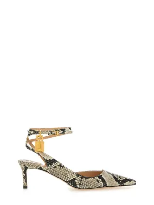Slingback Python Sandal