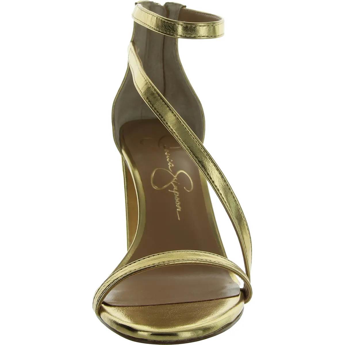 Sloyan Womens Metallic Heels
