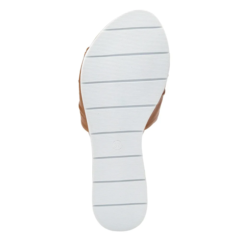 Spring Step Lavona Camel Slide Sandal (Women's)