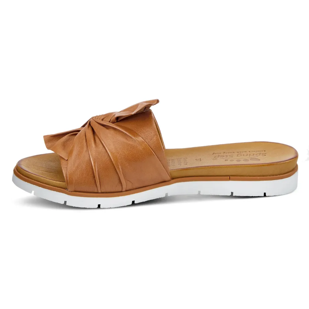 Spring Step Lavona Camel Slide Sandal (Women's)