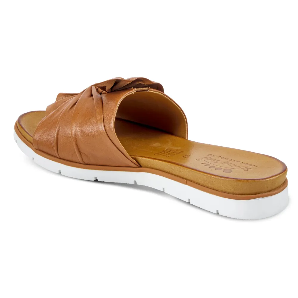 Spring Step Lavona Camel Slide Sandal (Women's)