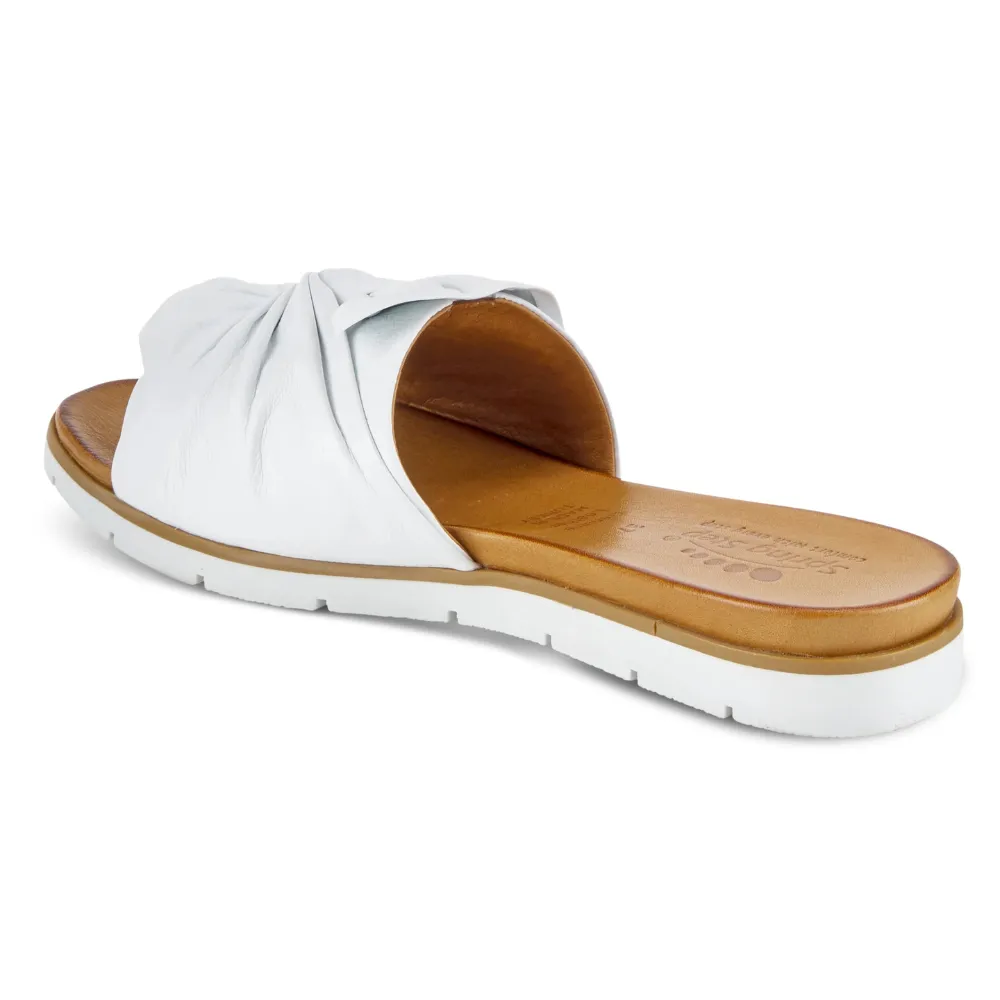 Spring Step Lavona White Slide Sandal (Women's)