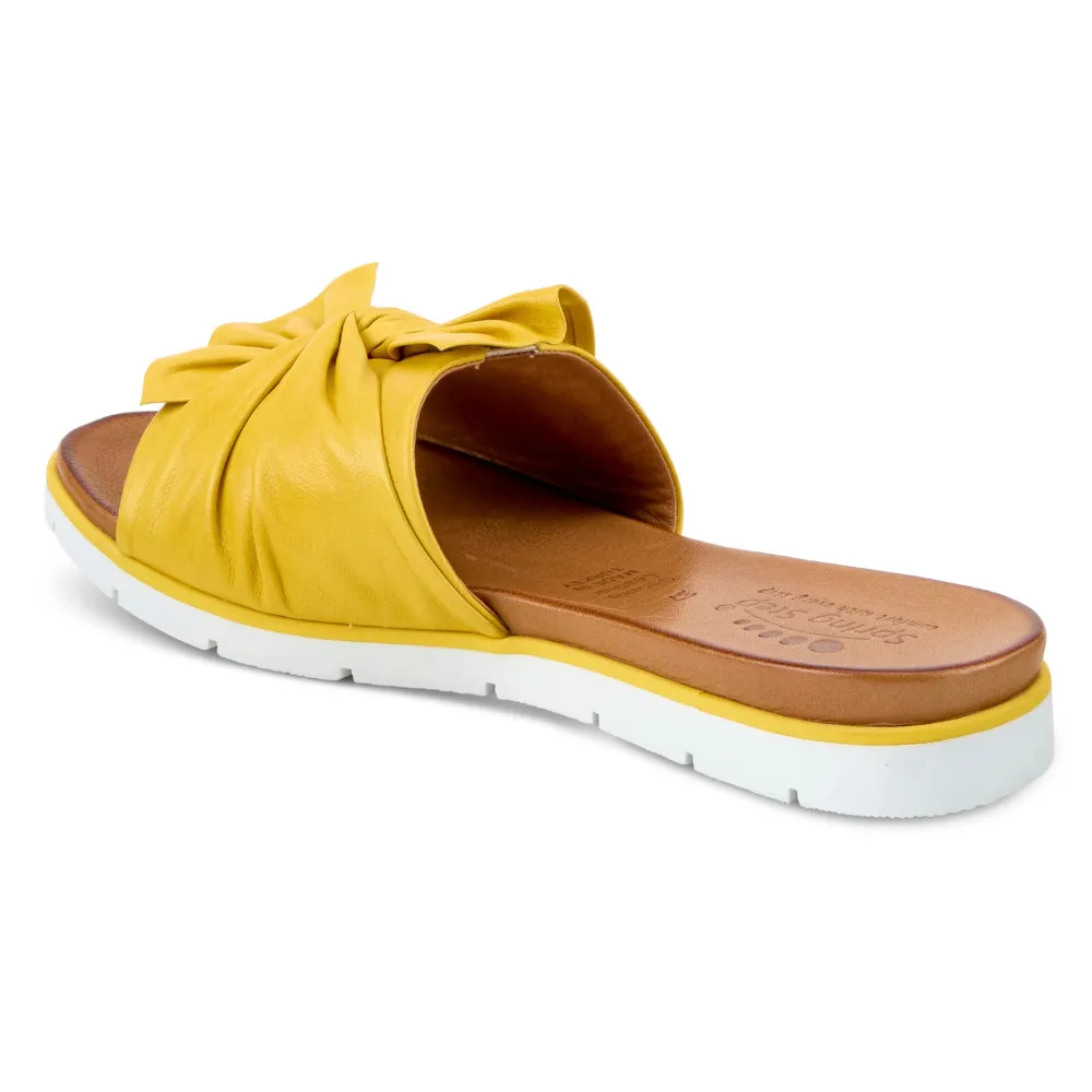 Spring Step Lavona Yellow Slide Sandal (Women's)