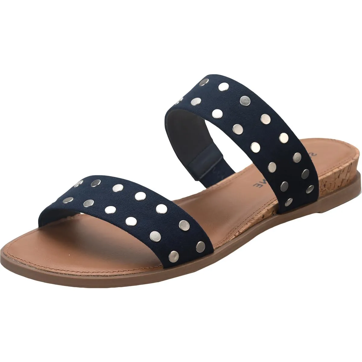 SS EASTEN Womens Woven Slip On Flat Sandals