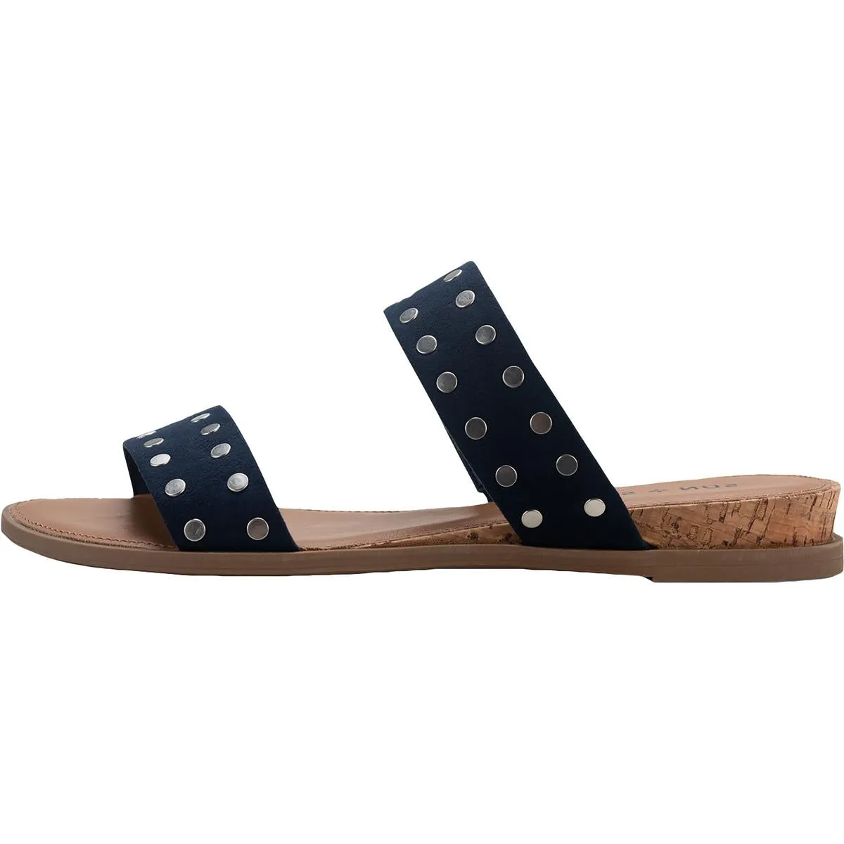 SS EASTEN Womens Woven Slip On Flat Sandals