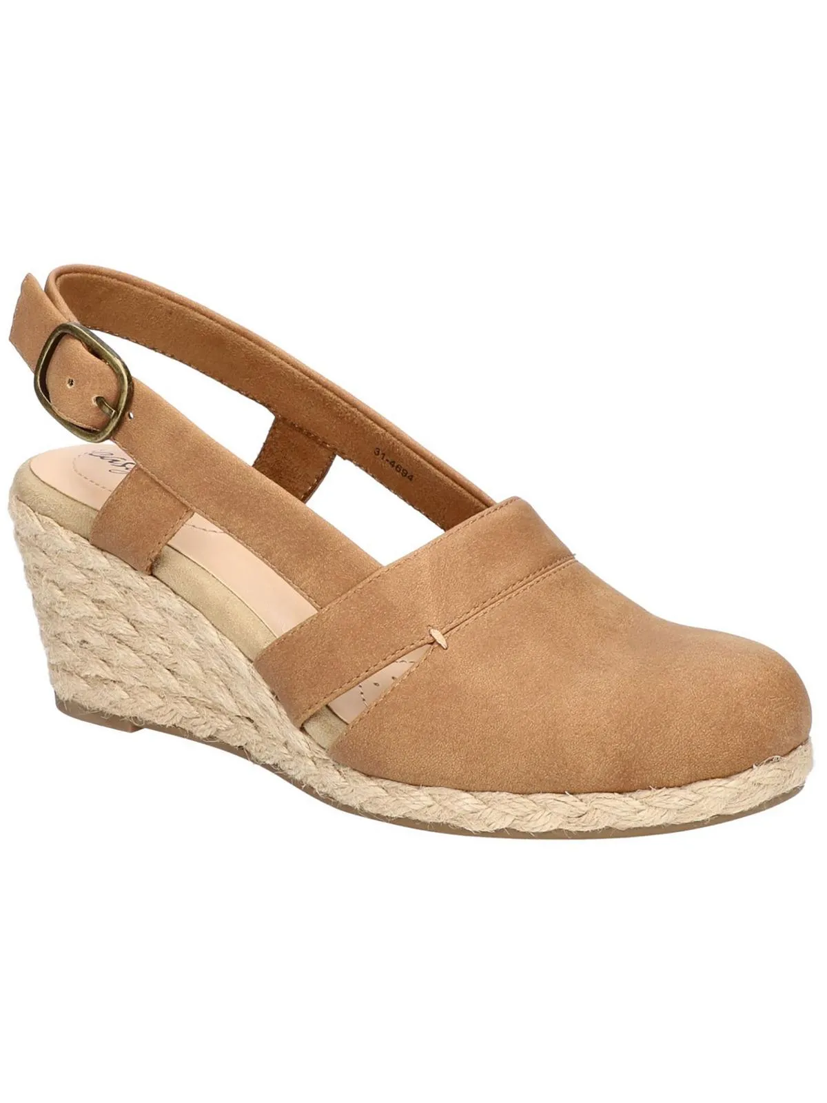 Stargaze Womens Ankle Strap Closed Toe Espadrilles