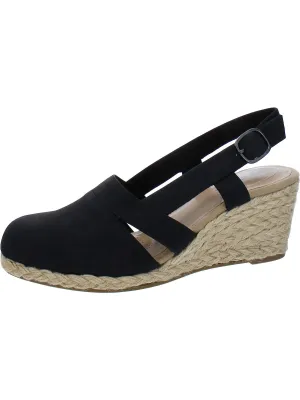 Stargaze Womens Ankle Strap Closed Toe Espadrilles
