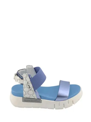 Stella Sandals In Blue,white