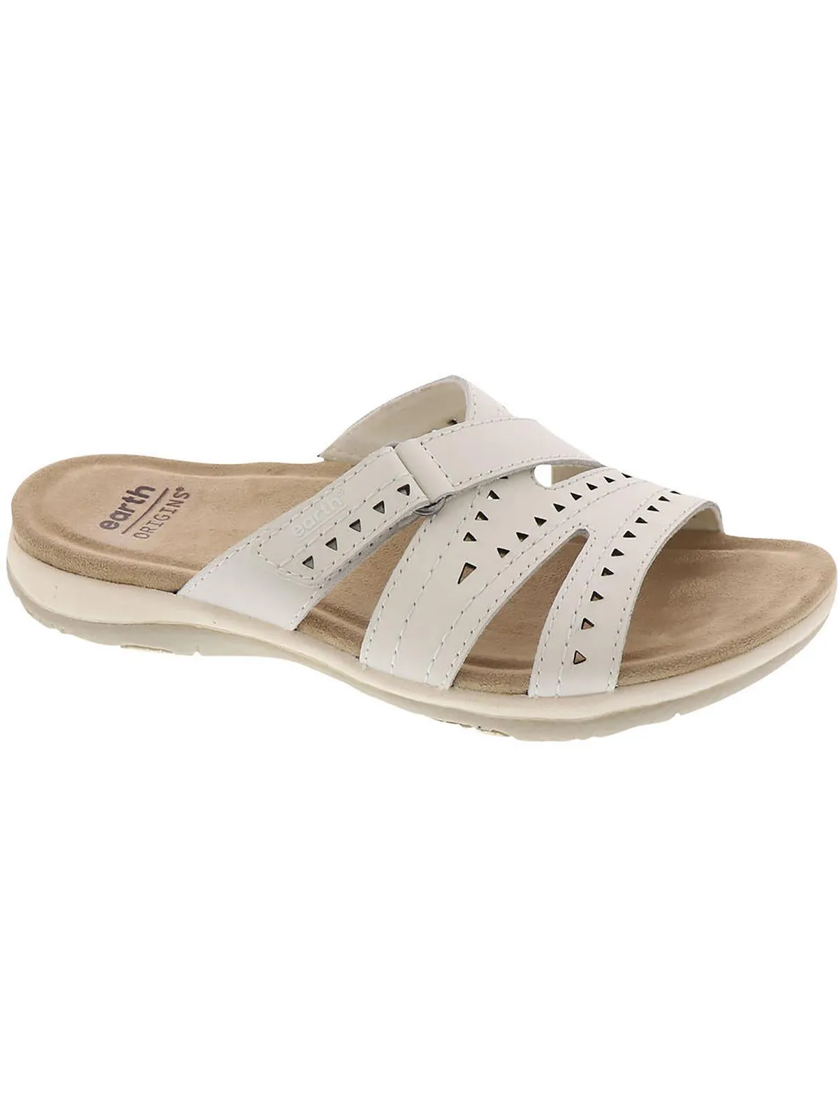 Suella Womens Slip On Padded Insole Slide Sandals