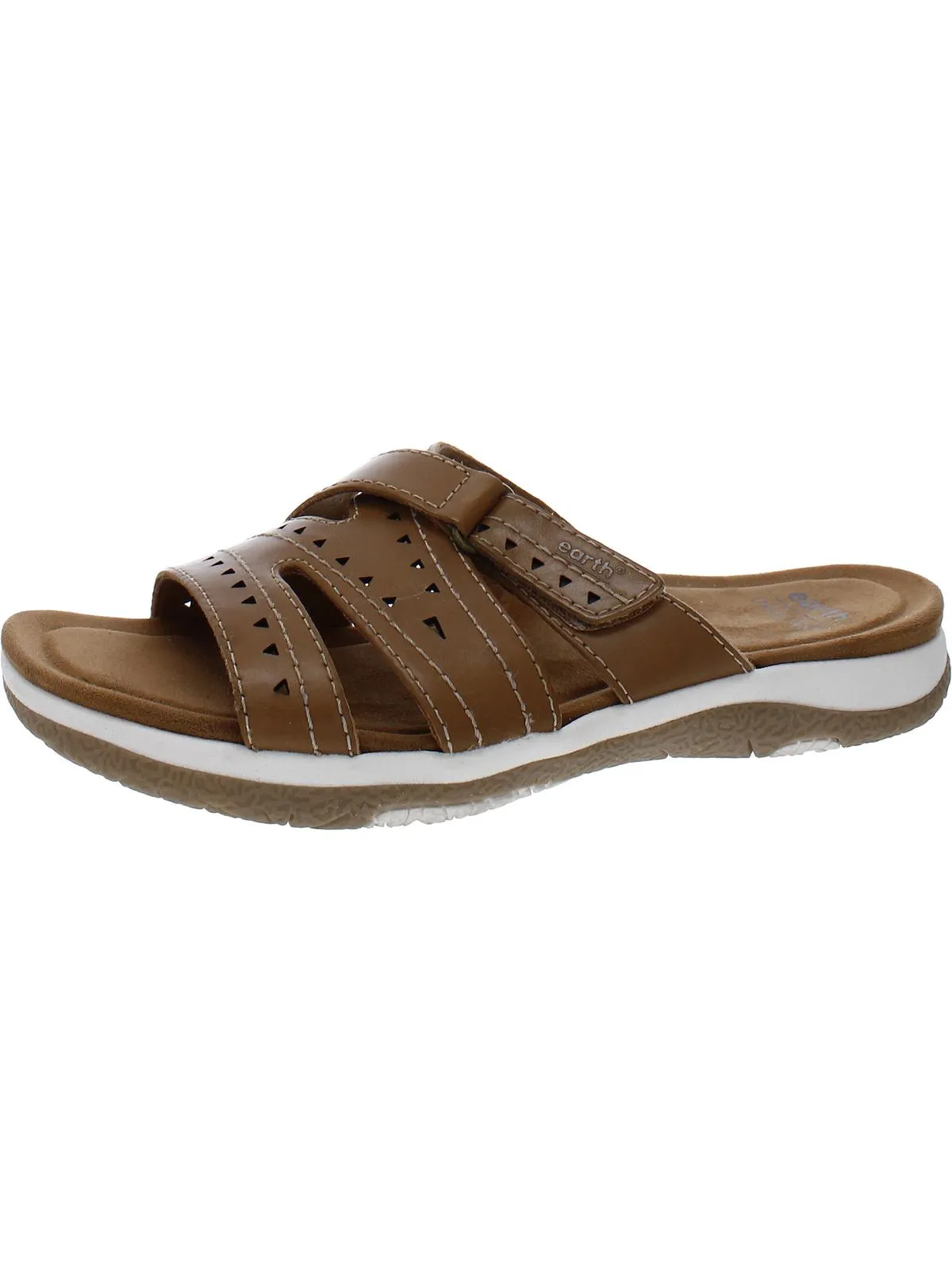 Suella Womens Slip On Padded Insole Slide Sandals