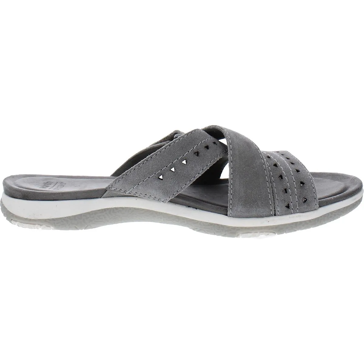Suella Womens Slip On Padded Insole Slide Sandals