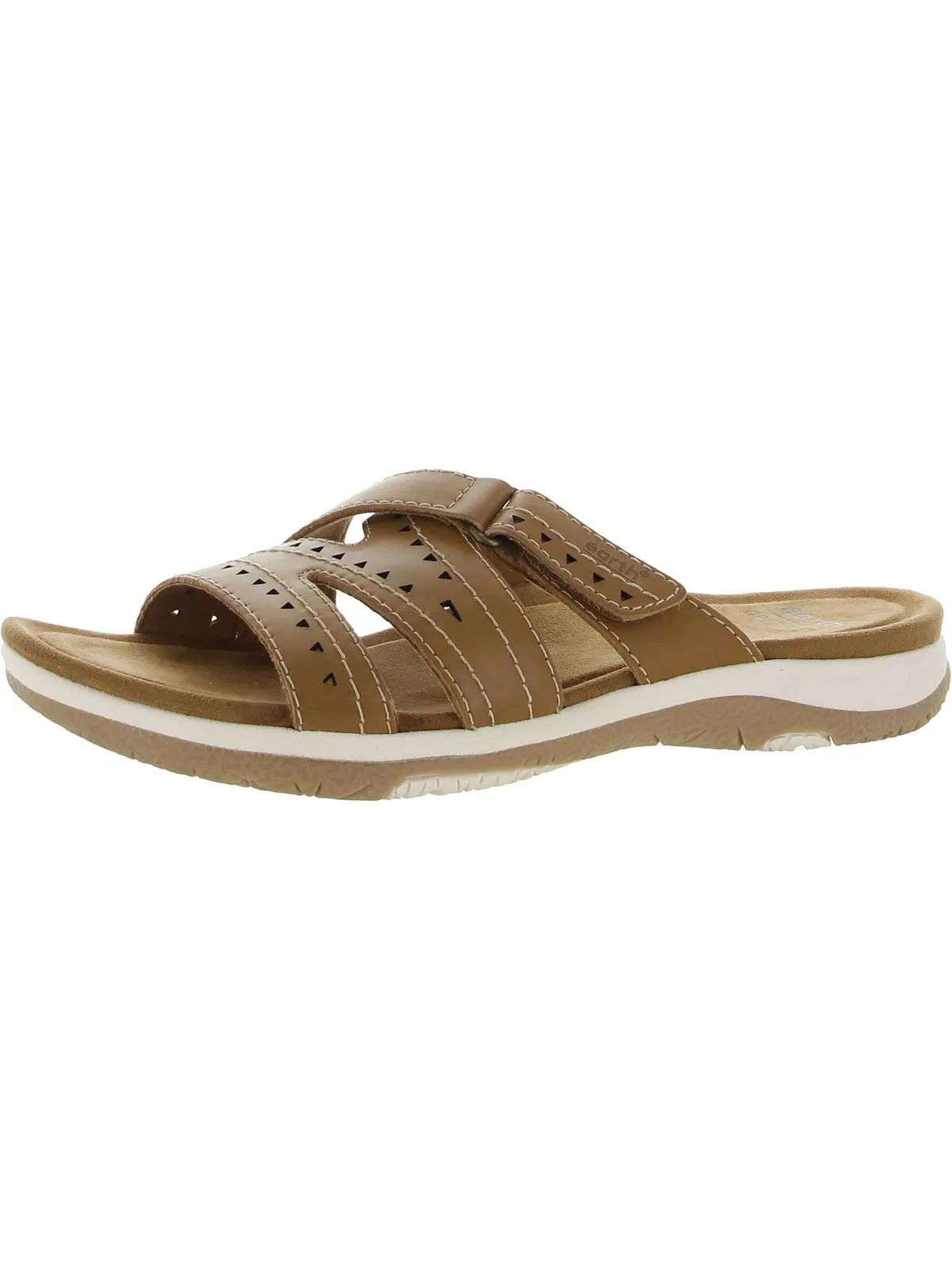 Suella Womens Slip On Padded Insole Slide Sandals