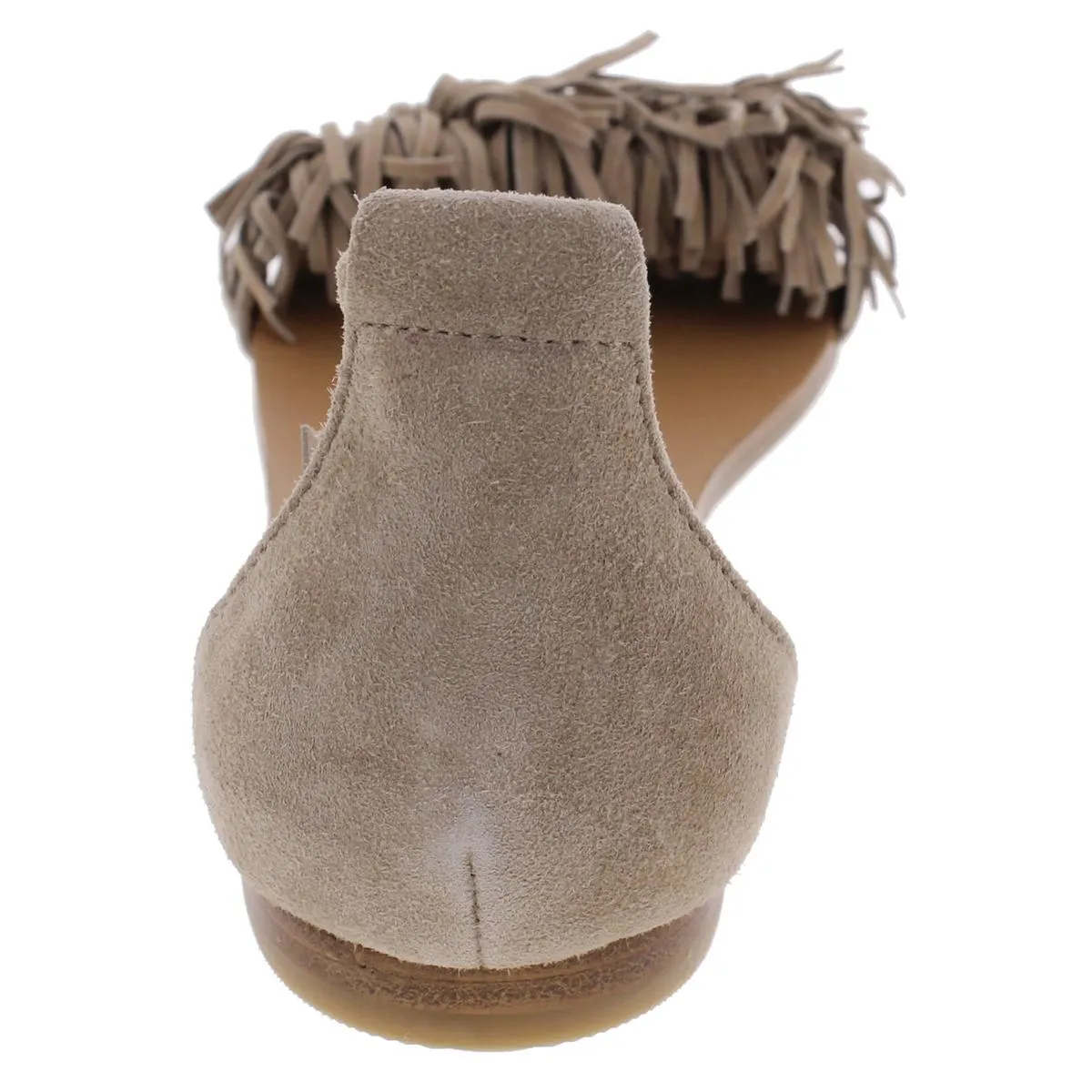 Sweetyy Womens Open Toe Fringe Flat Sandals