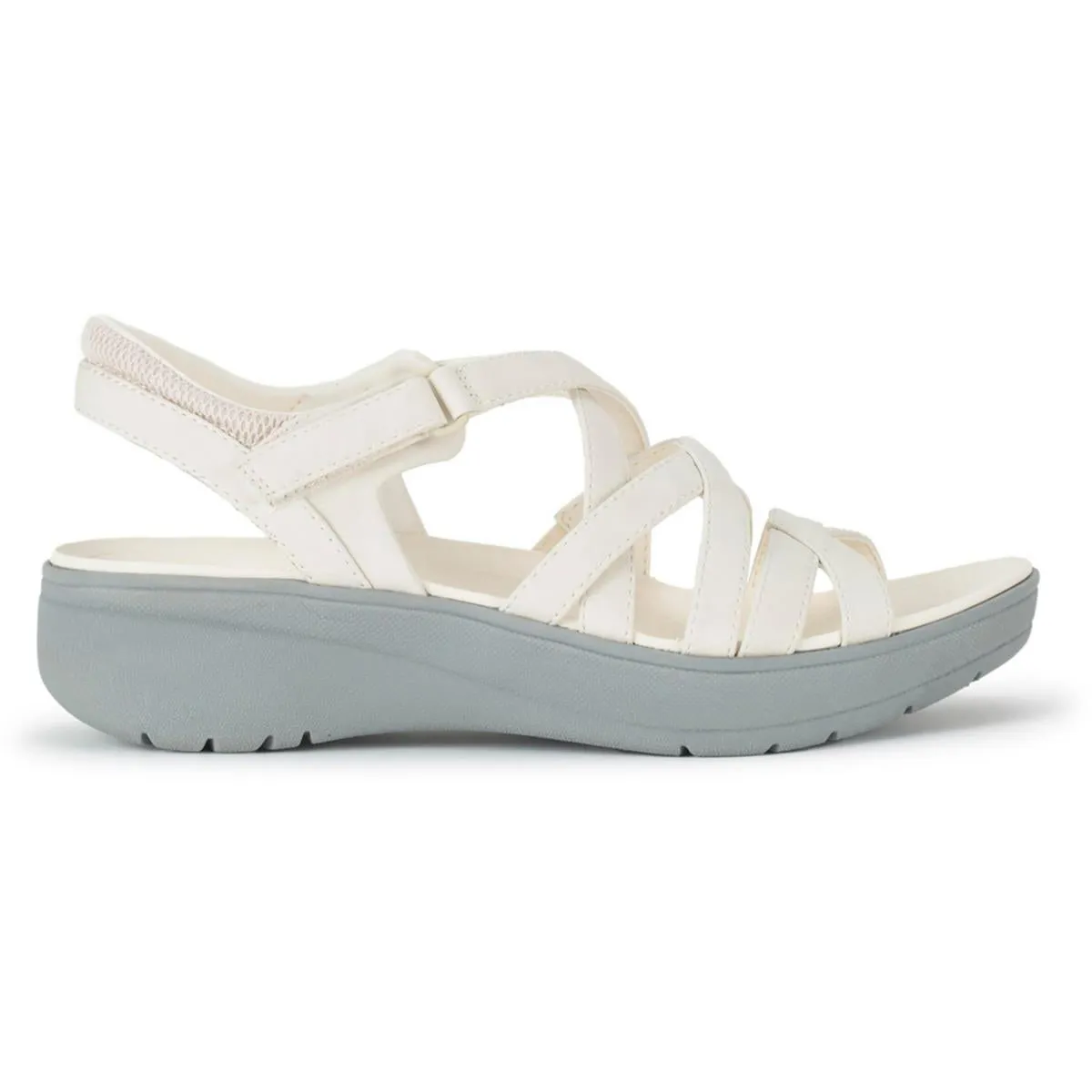 Taci Womens Faux Leather Warm Strappy Sandals