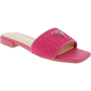 Tamsey Womens Woven Manmade Slide Sandals