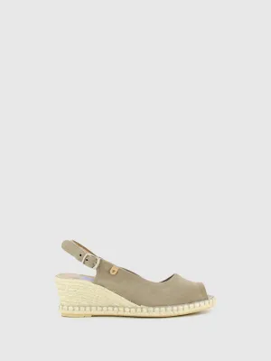 Tan Sling-Back Sandals
