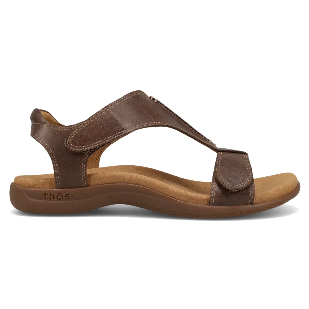 Taos The Show Mocha Leather Sandal (Women's)