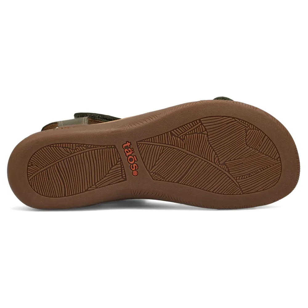Taos The Show Olive Leather Sandal (Women's)