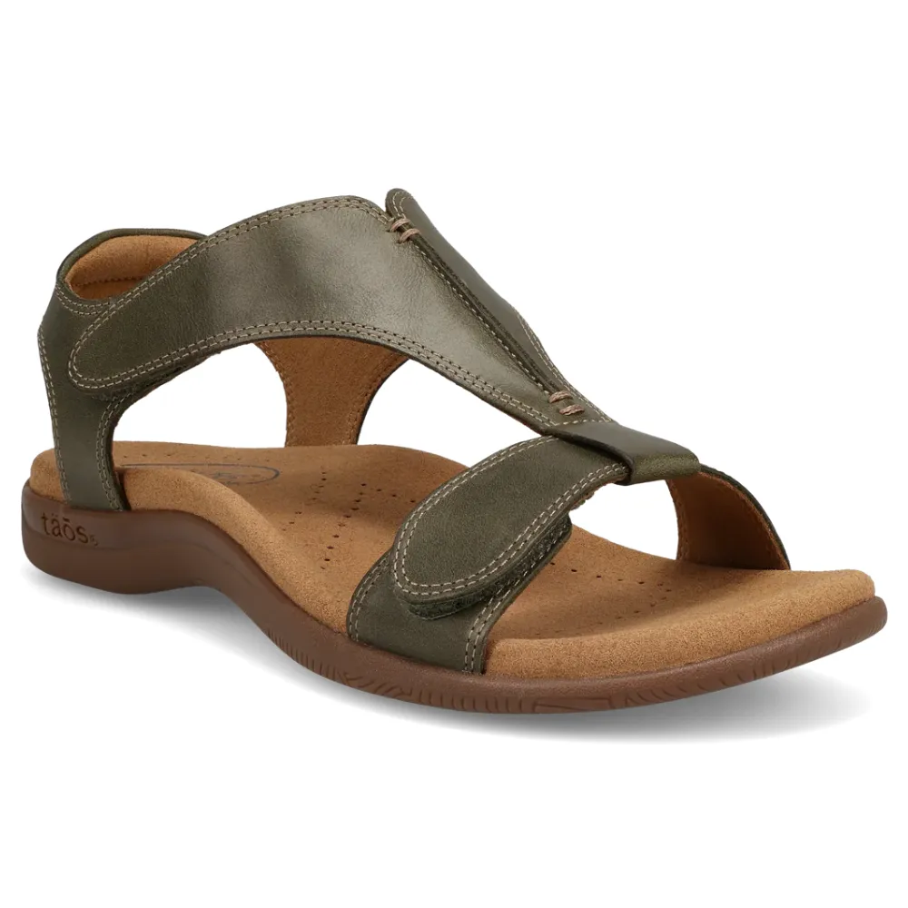 Taos The Show Olive Leather Sandal (Women's)