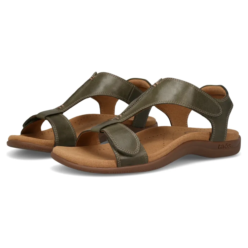 Taos The Show Olive Leather Sandal (Women's)