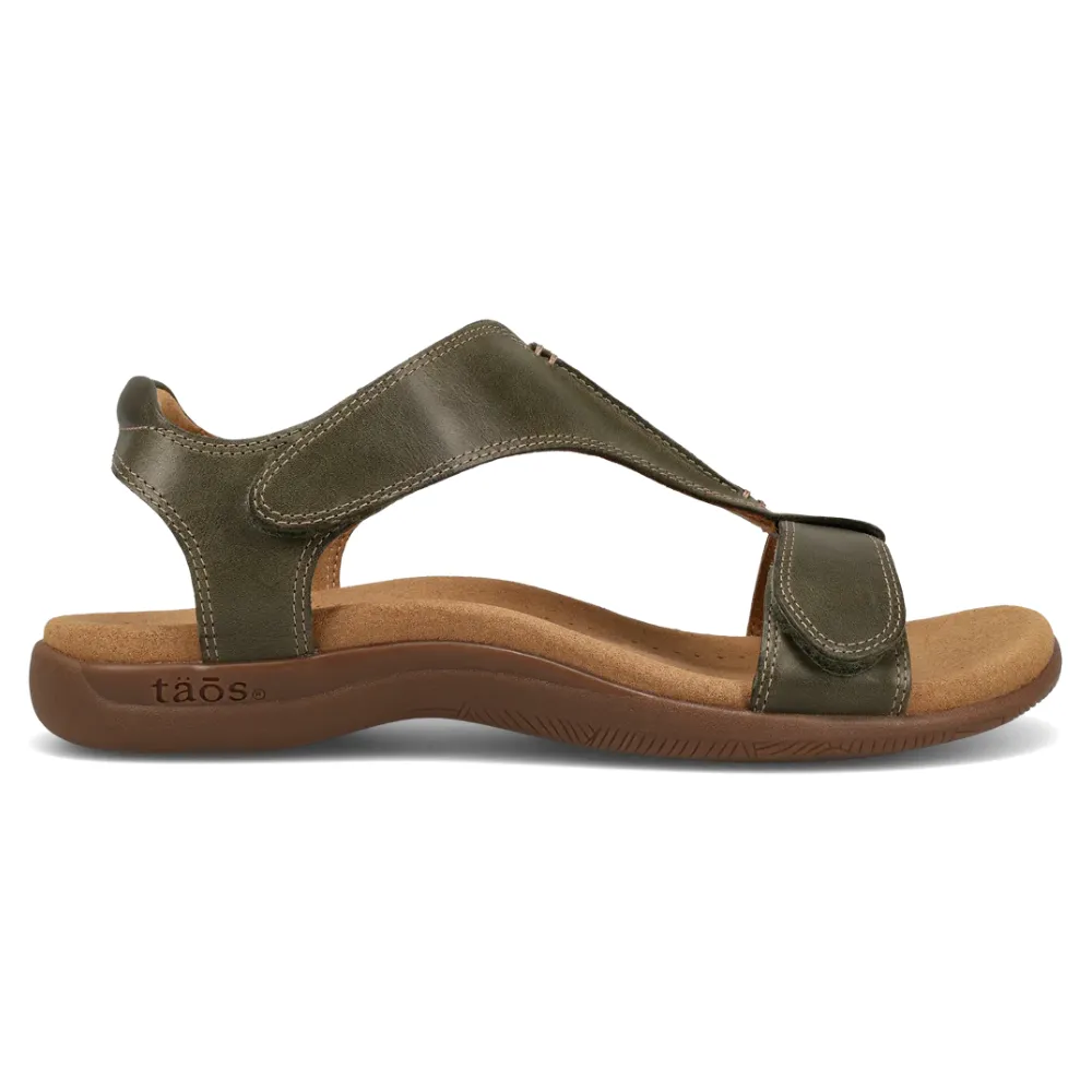 Taos The Show Olive Leather Sandal (Women's)