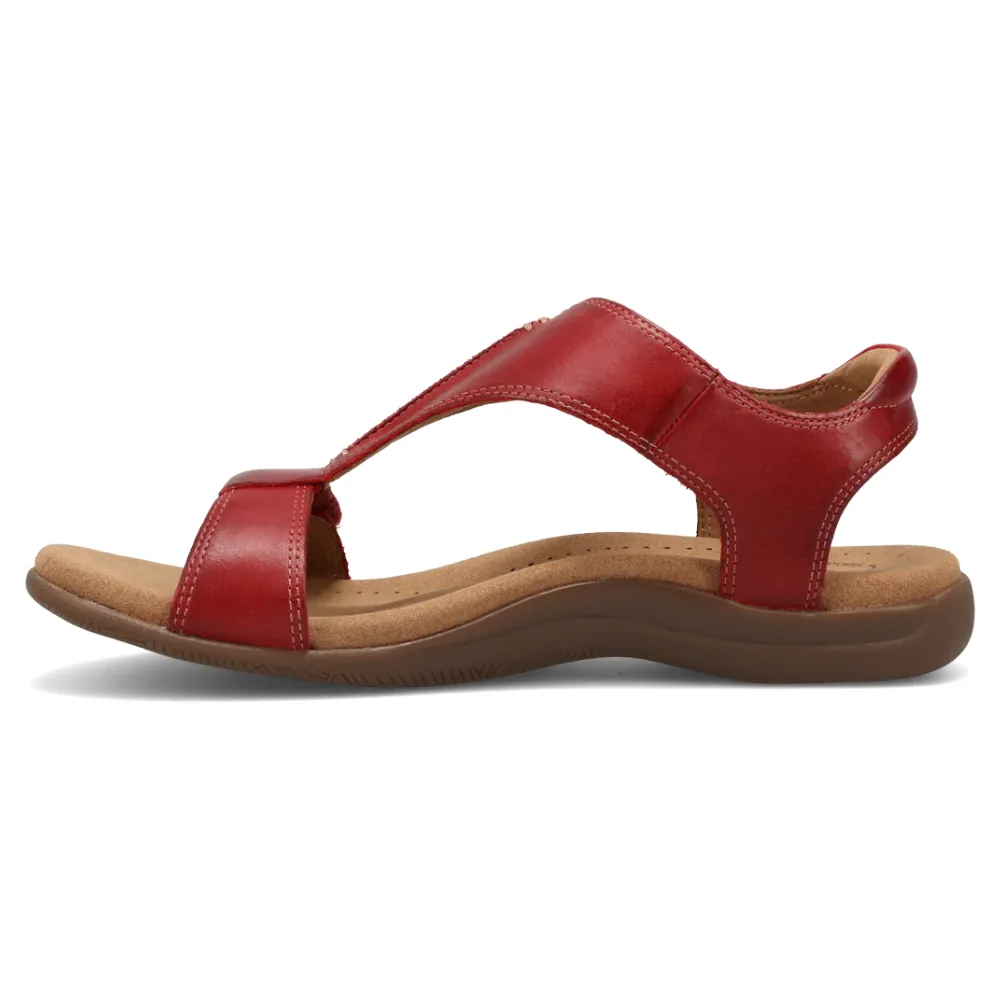 Taos The Show Red Leather Sandal (Women's)