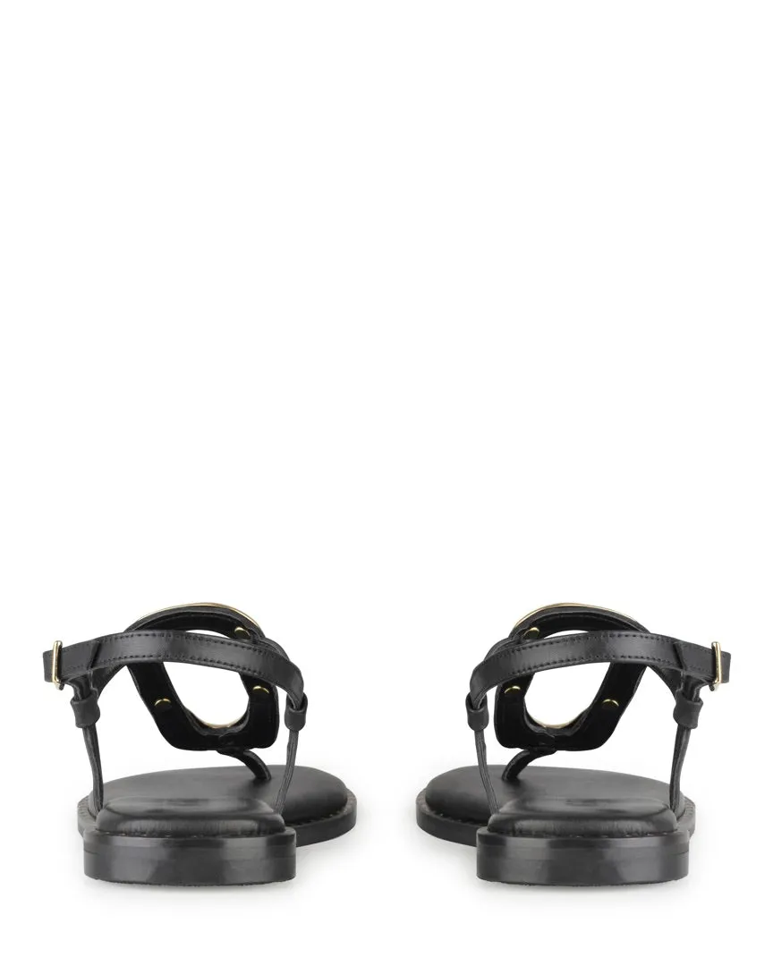 Tara Black Leather