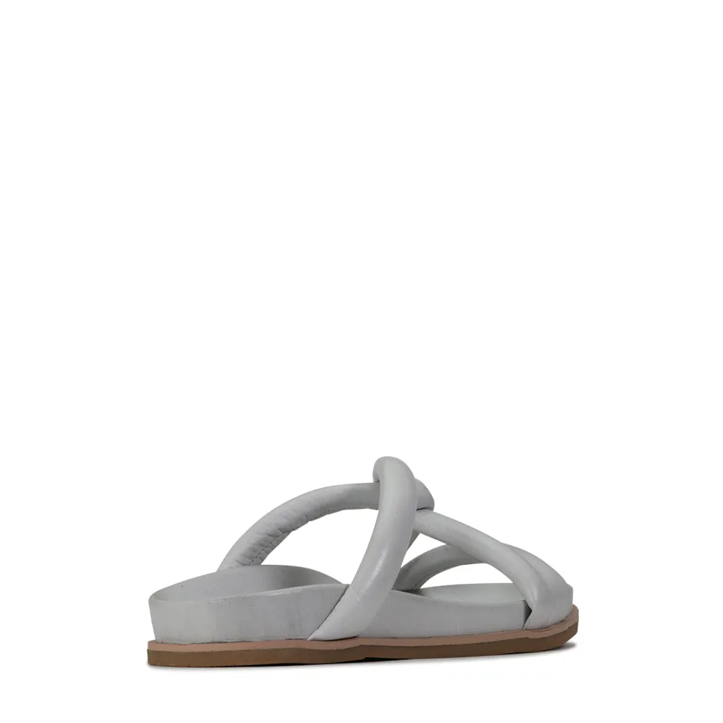 TIES LEATHER SANDALS