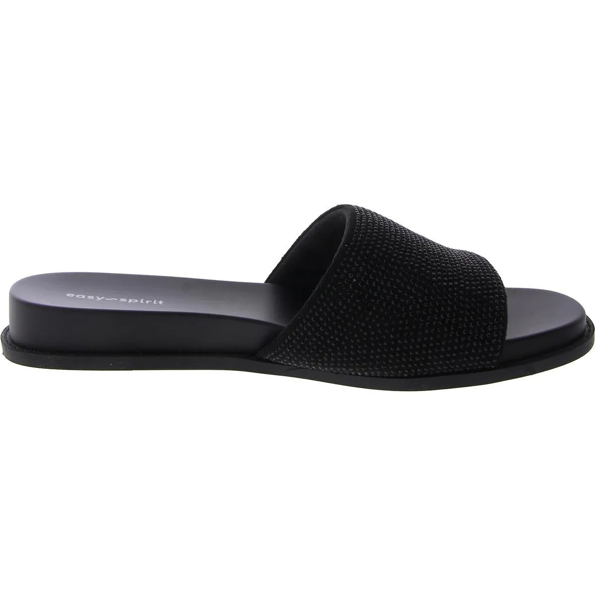 Torin 2 Womens Rhinestone Slip On Slide Sandals