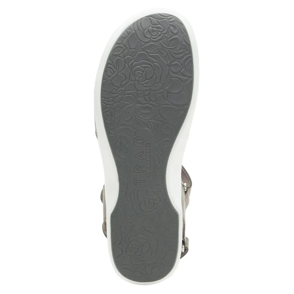 Traq By Alegria Qali Grey Sandal (Women's)