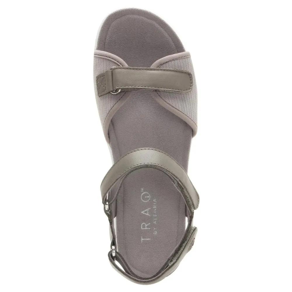 Traq By Alegria Qali Grey Sandal (Women's)