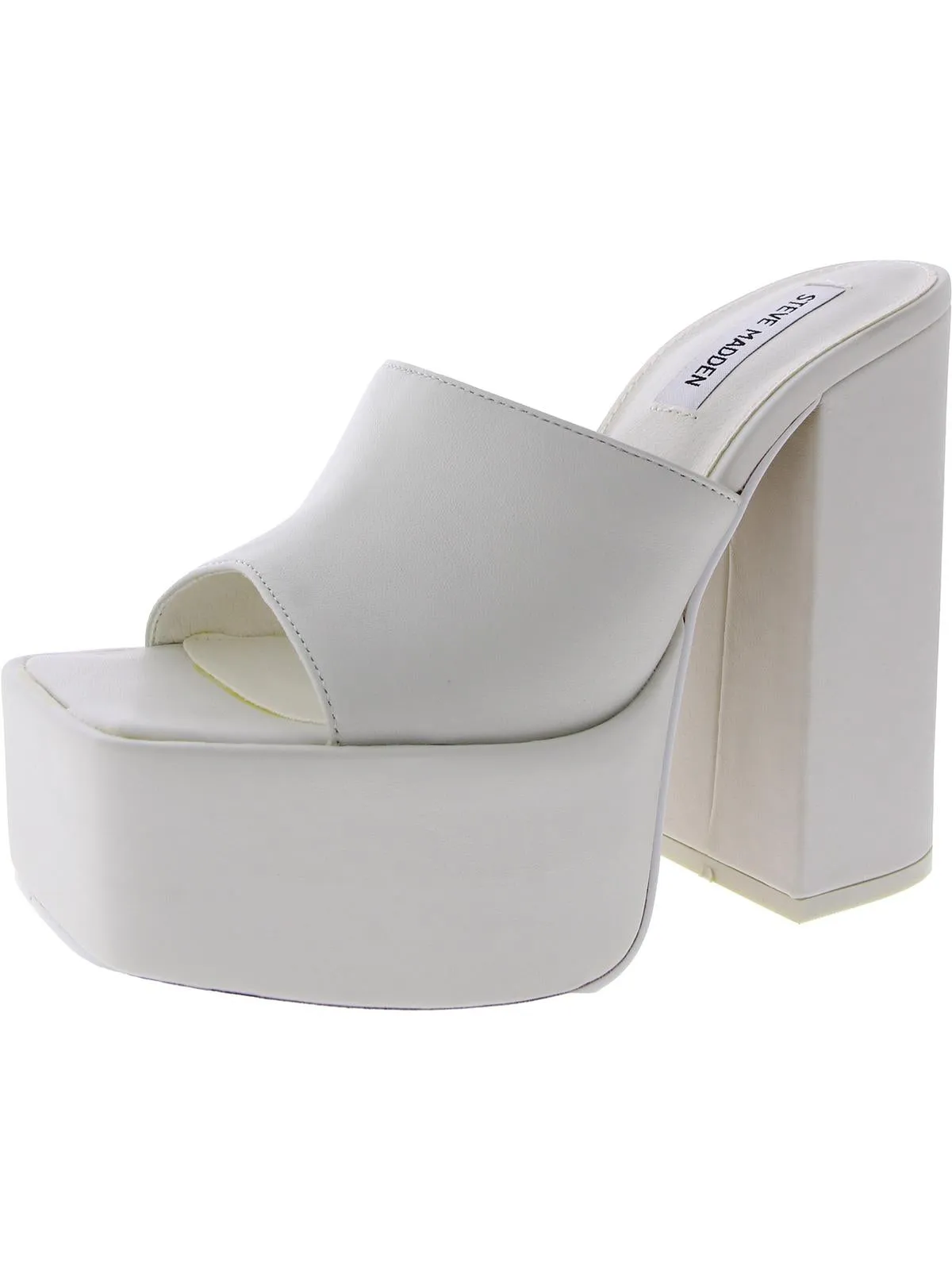 Trixie Womens Platform Block Heel