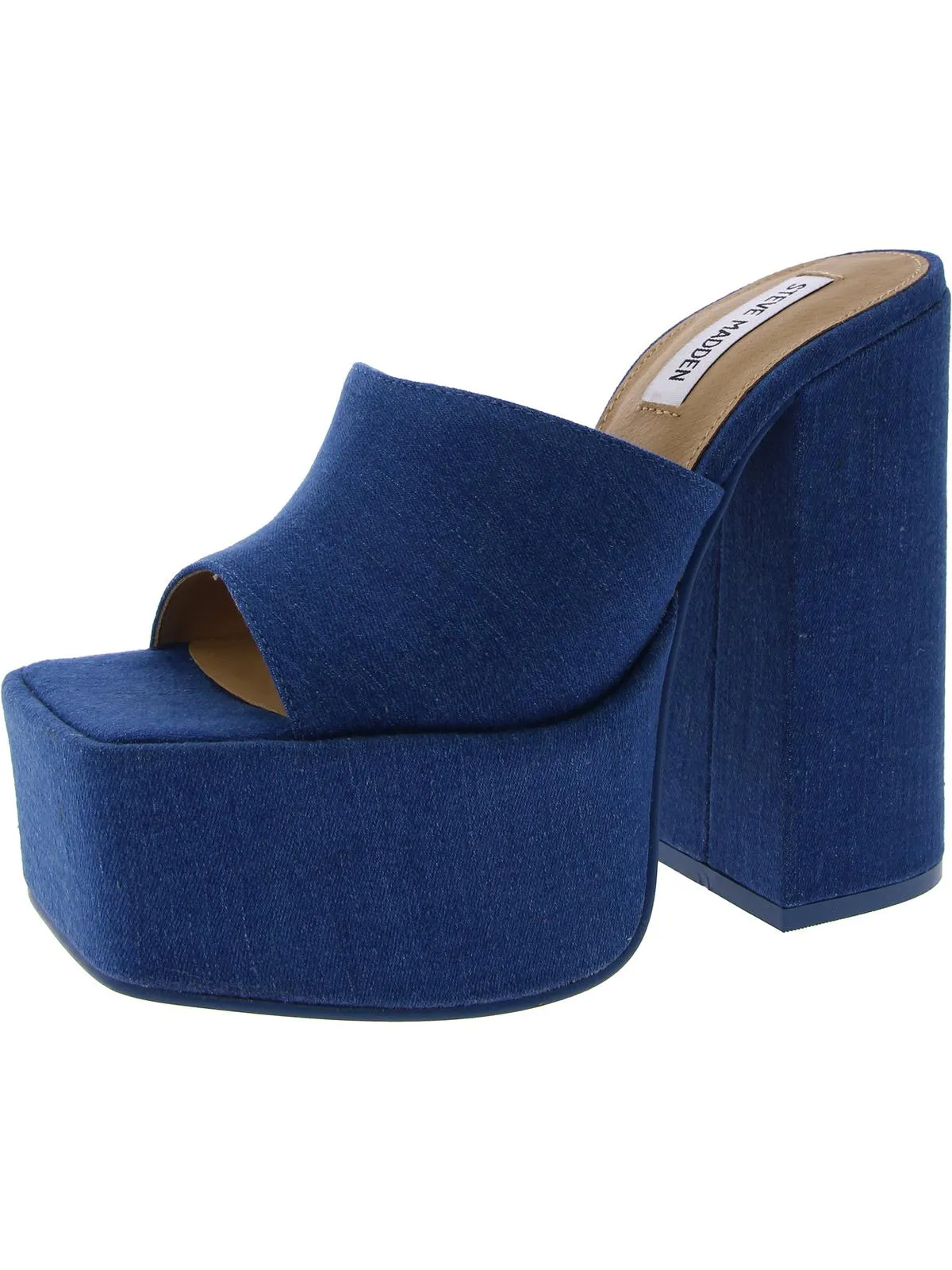 Trixie Womens Platform Block Heel