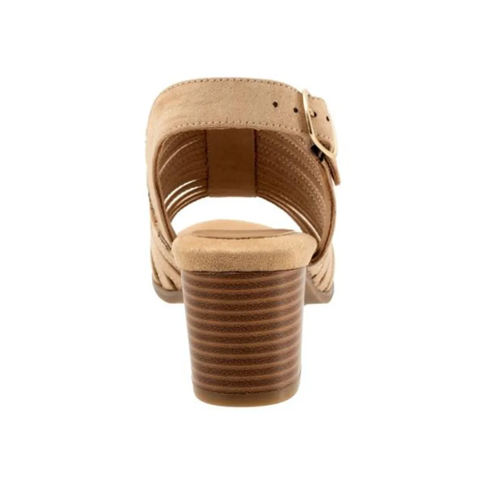 Trotters Midge Beige Suede Sandal (Women's)