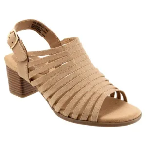 Trotters Midge Beige Suede Sandal (Women's)