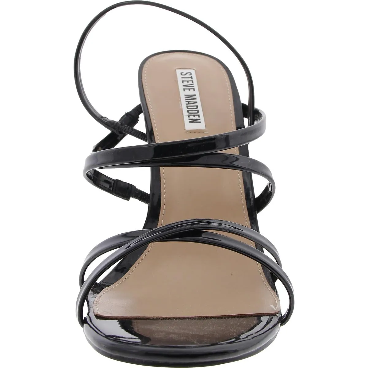 Tylah Womens Strappy Patent Heels